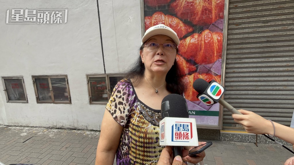 馬女士認為雖然大班麵包西餅結業，但會有其他麵包店開張，不用擔心。