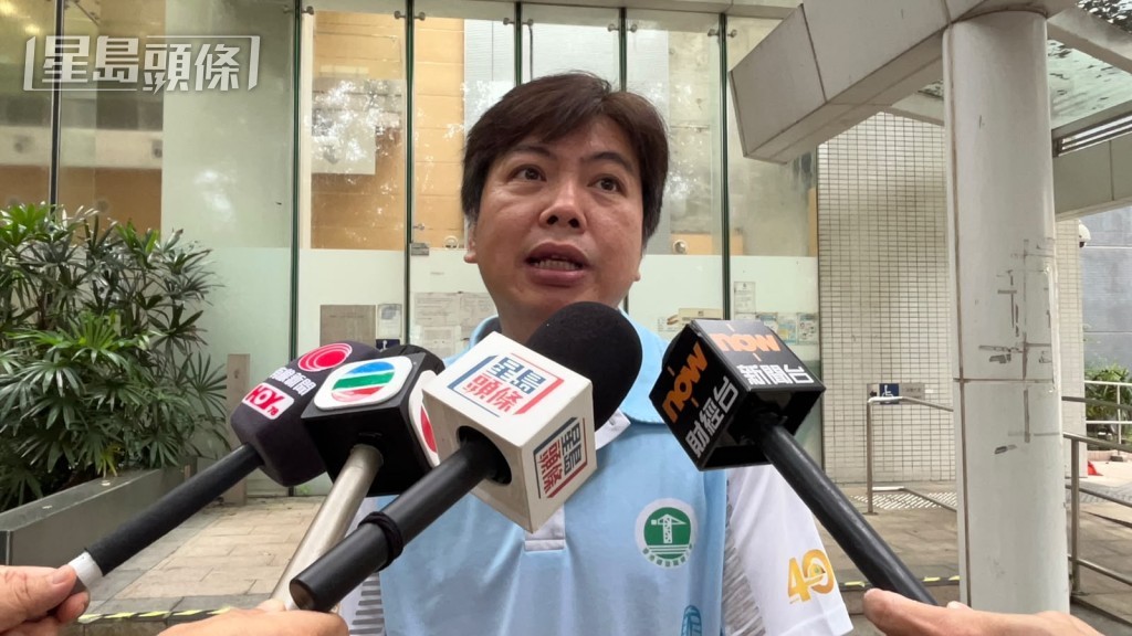 香港建造業總工會權益及投訴主任吳偉樑。