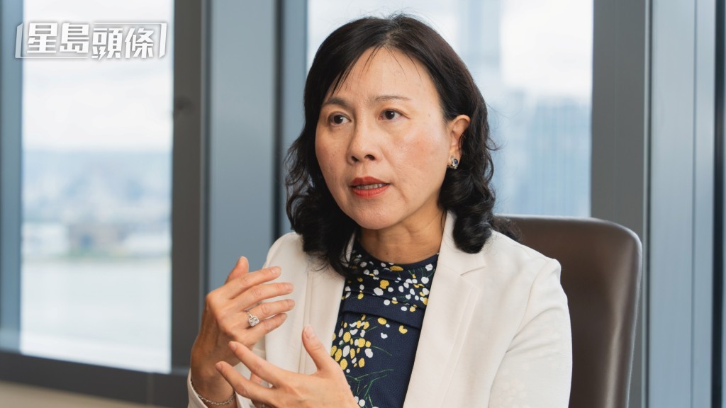 陳美寶表示的士與網約車是共存互補。資料圖片 陳美寶表示的士與網約車是共存互補。資料圖片