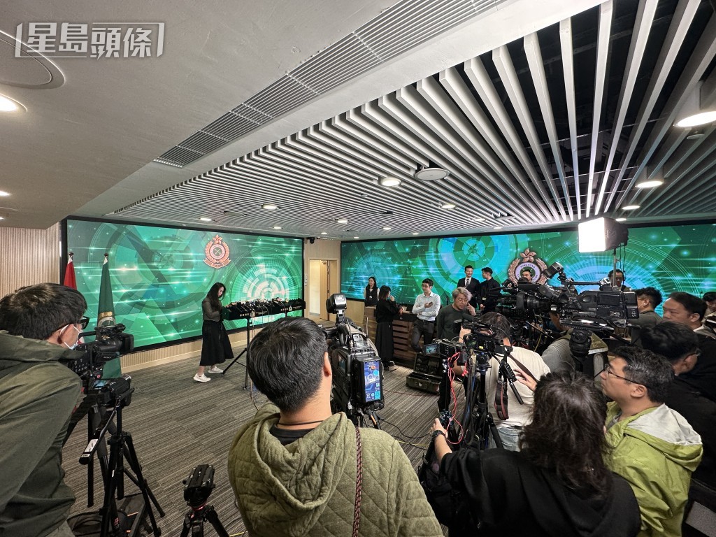 新任海关关长陈子达将会见传媒。梁国峰摄 新任海关关长陈子达将会见传媒。梁国峰摄