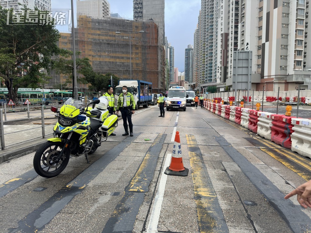 警在場調查。梁國峰攝