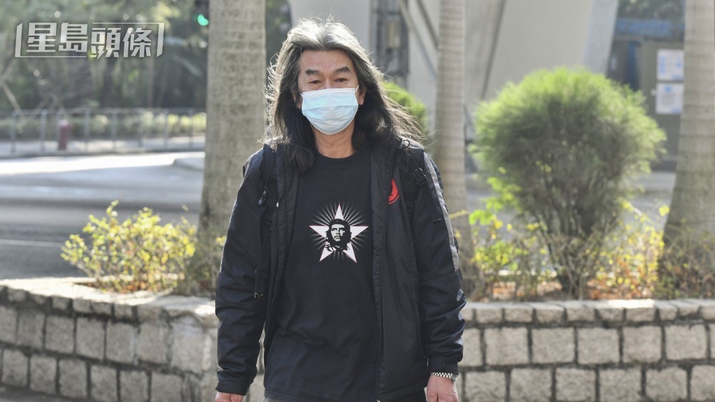 梁國雄在還柙當中。資料圖片