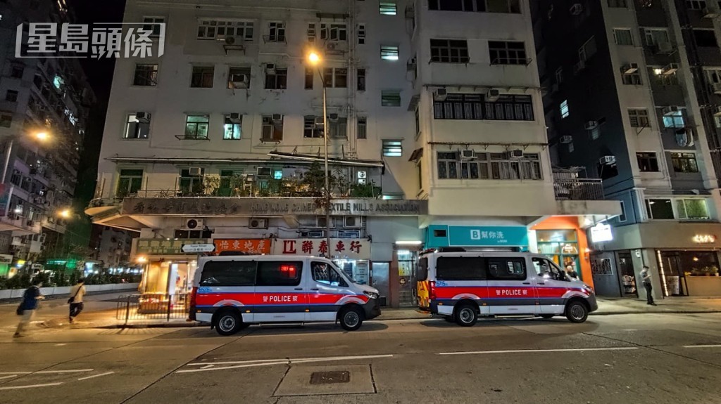 警方到場調查。
