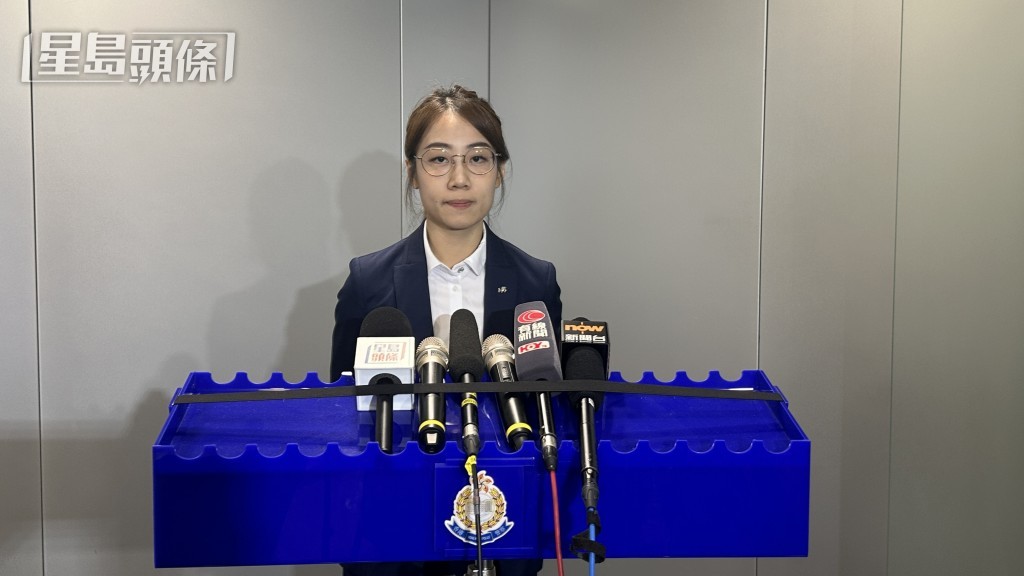 警方毒品調查科高級督察陳裕詠。劉漢權攝 警方毒品調查科高級督察陳裕詠。劉漢權攝