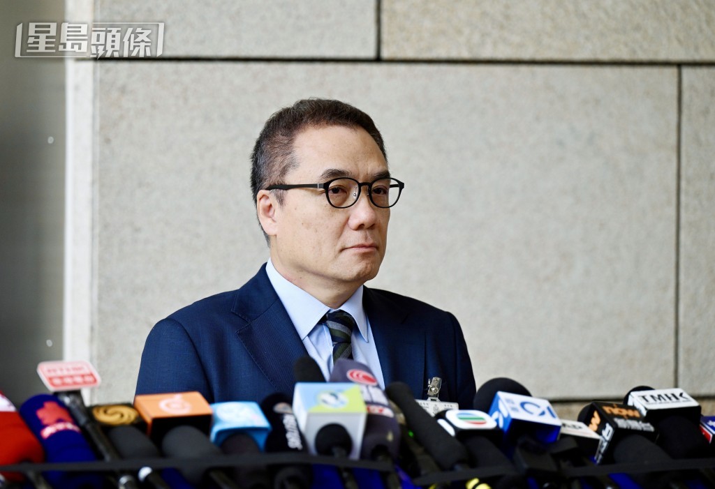 李桂華批評支聯會經年累月播放對中央政府和共產黨的仇恨種子。劉駿軒攝