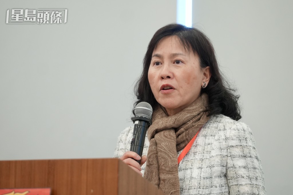 陳美寶表示，會以三個「提量」，一個「提質」增強港口競爭力。資料圖片