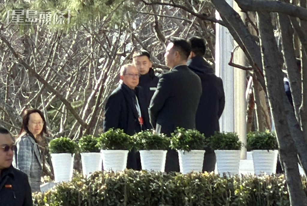 林建岳到訪港澳辦。郭詠欣攝 林建岳到訪港澳辦。郭詠欣攝