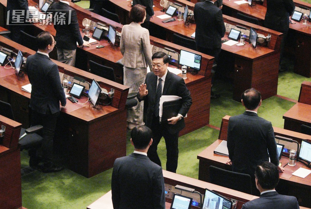 李家超計劃12月12日到立法會舉行特首互動交流答問會。資料圖片 李家超計劃12月12日到立法會舉行特首互動交流答問會。資料圖片