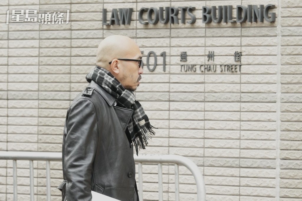 黎智英法律團隊成員大律師關文渭。劉駿軒攝