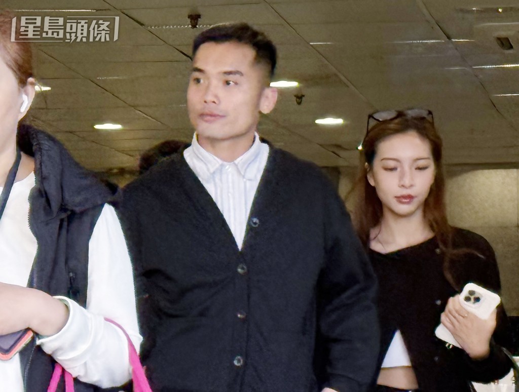 趙敬賢(中間男士)。 趙敬賢(中間男士)。