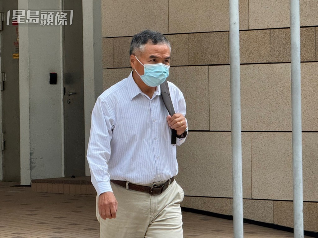 財利船廠與梧州船廠之間的中介宏信(中港)有限公司負責人鄭德明。黃巧兒攝 財利船廠與梧州船廠之間的中介宏信(中港)有限公司負責人鄭德明。黃巧兒攝