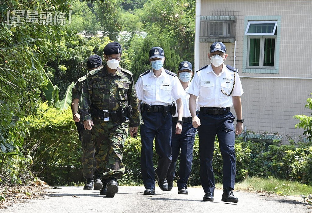 警方事後到現場調查。資料圖片 警方事後到現場調查。資料圖片