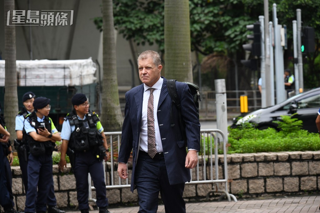 新西蘭御用大律師 Marc Corlett。何健勇攝