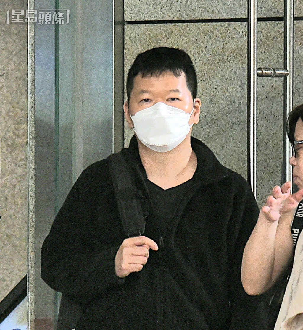死者父親。何健勇攝 死者父親。何健勇攝
