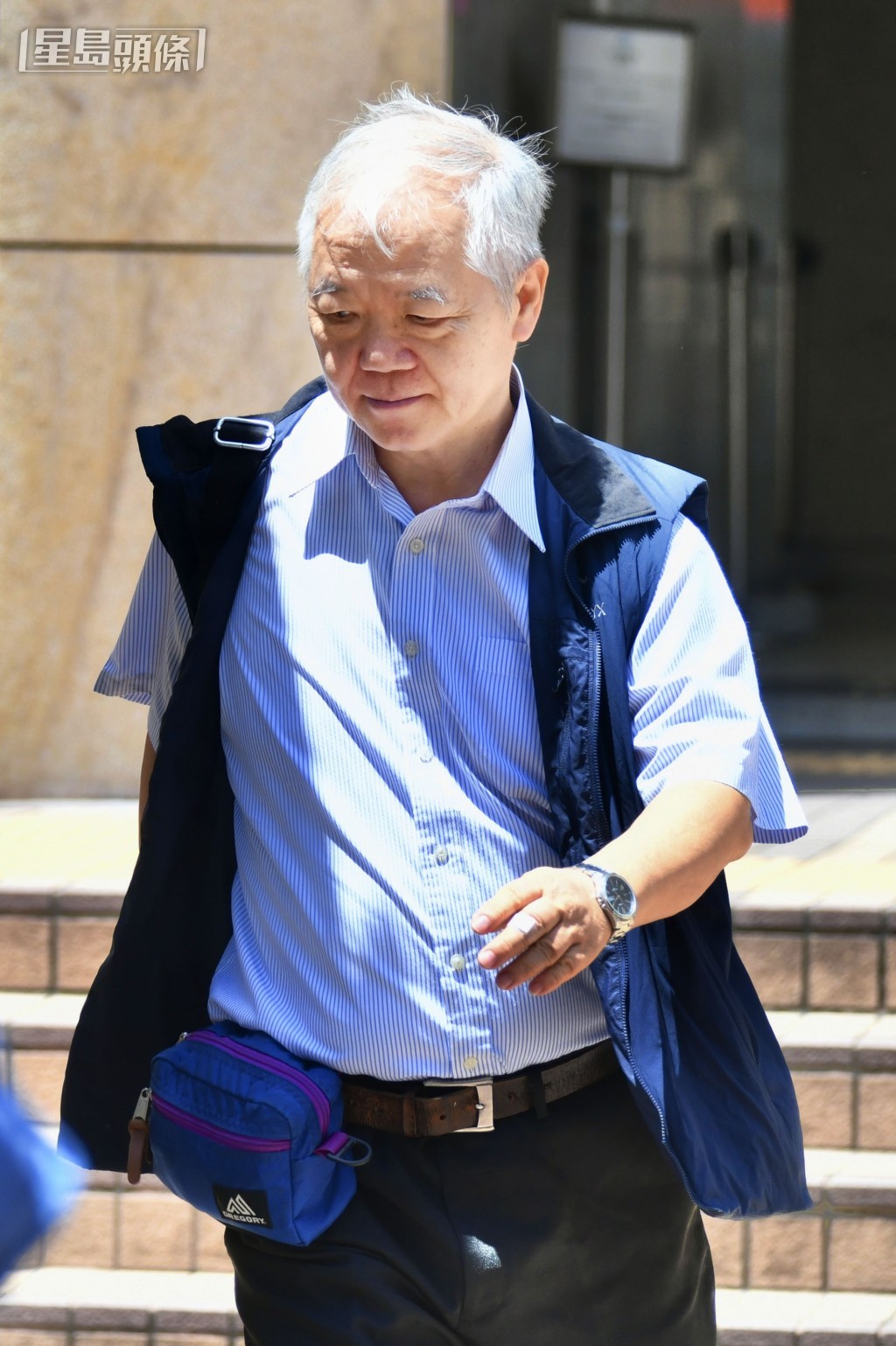 周安國說艙壁水密門只在新船建造時檢驗,之後毋須重複。盧江球攝 周安國說艙壁水密門只在新船建造時檢驗,之後毋須重複。盧江球攝