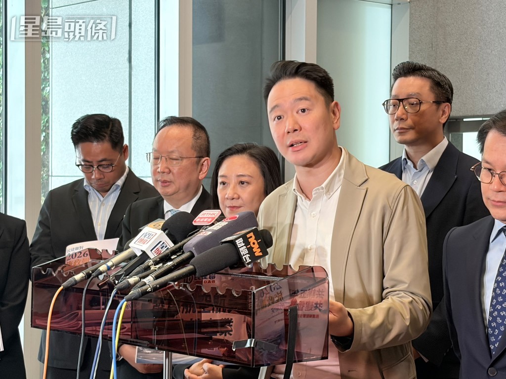 民建聯議員周浩鼎。 民建聯議員周浩鼎。