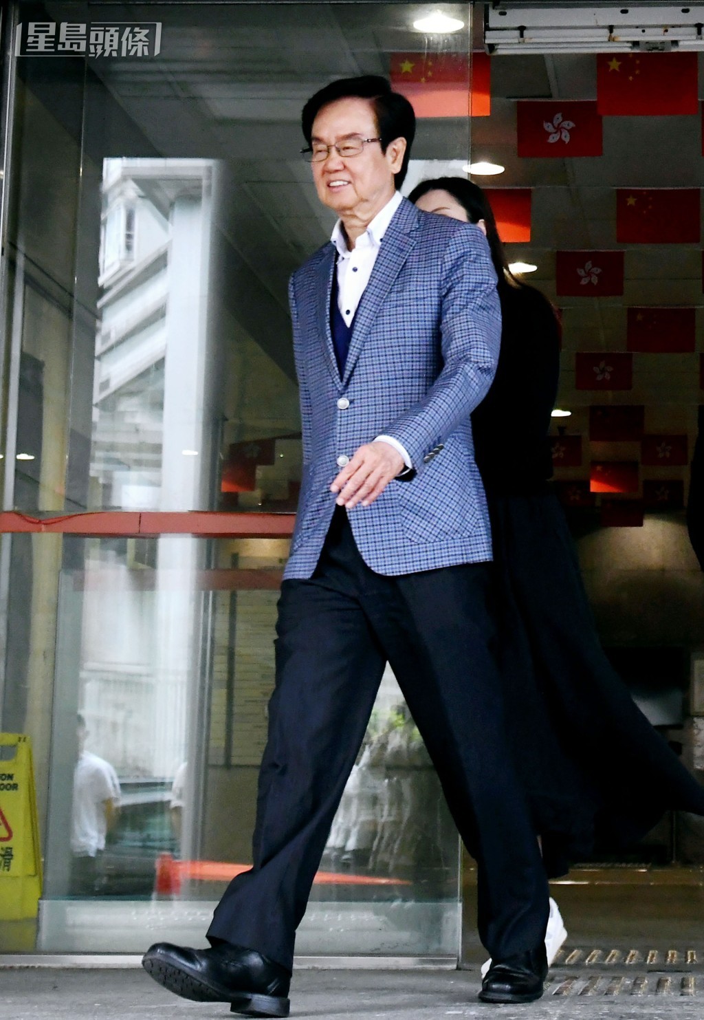 黃百鳴否認內幕交易罪。何健勇攝