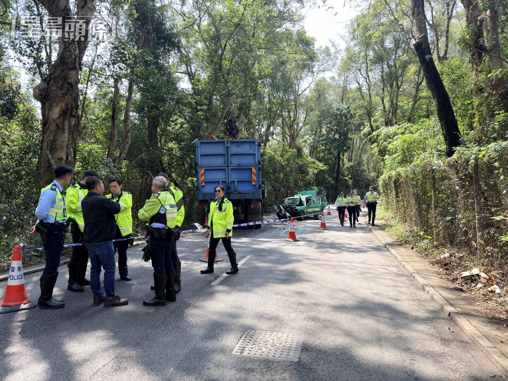 現場為粉錦公路近粉嶺高爾夫球場對開。