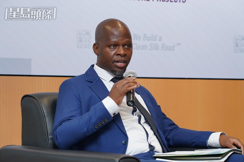 Mdumiseni Wiseman NXUMALO表示,南非已投放很多資源反貪,包括在調查及追蹤賄款。葉偉豪攝 Mdumiseni Wiseman NXUMALO表示,南非已投放很多資源反貪,包括在調查及追蹤賄款。葉偉豪攝