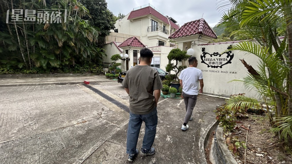 碧濤花園發生爆竊案。蔡楚輝攝