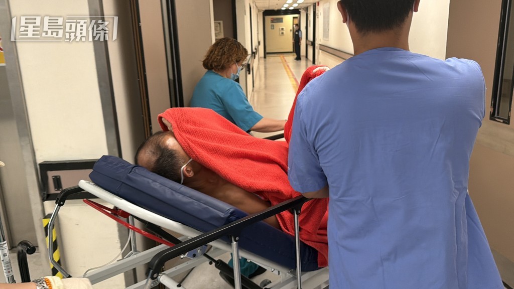 事主獲救清醒送院。