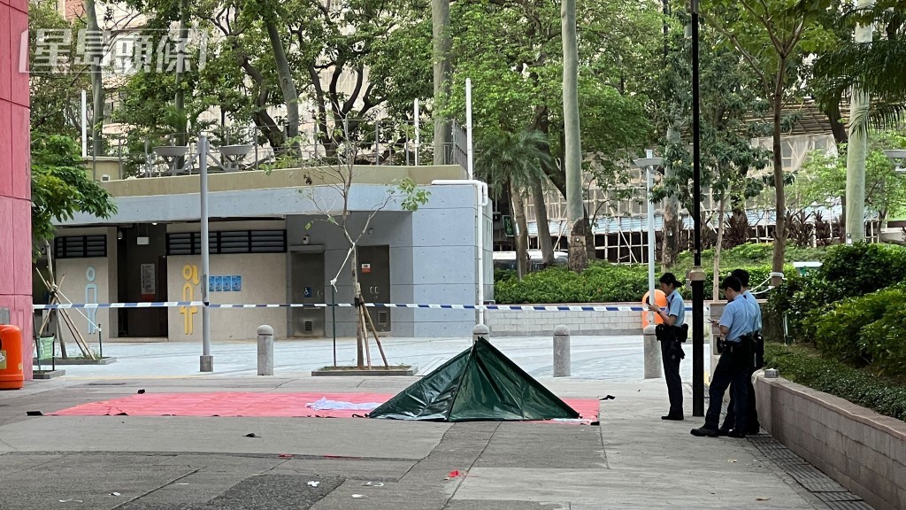 警方圍封現場調查事件。