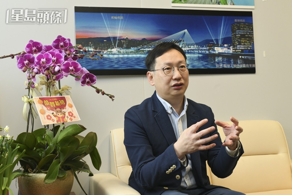 观塘区议会主席柯创盛。资料图片