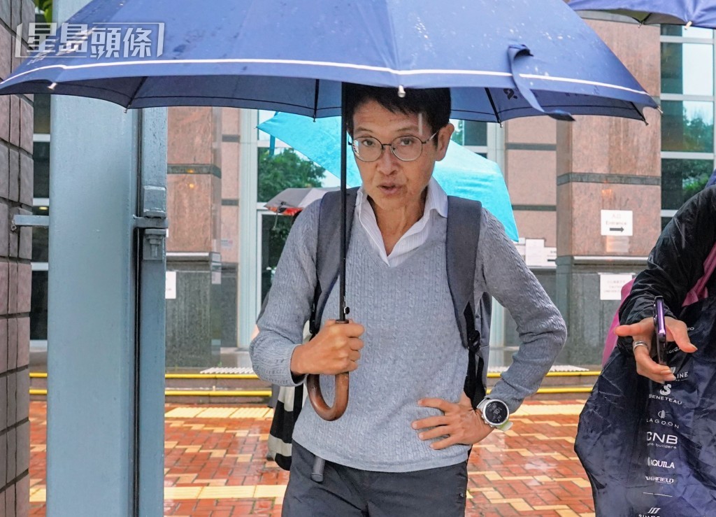 首被告康佩玲。葉偉豪攝 首被告康佩玲。葉偉豪攝