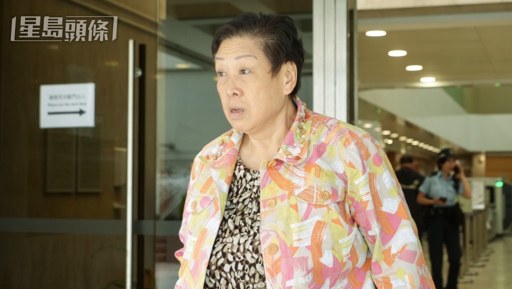 官恩娜姨母麥銀娣。資料圖片