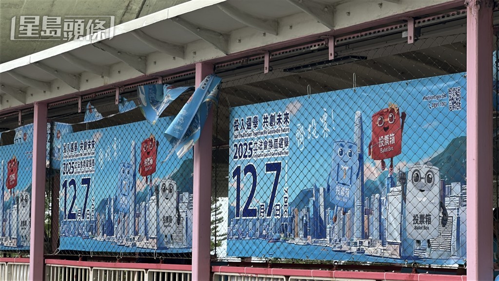 多幅選舉海報遭人撕毀。