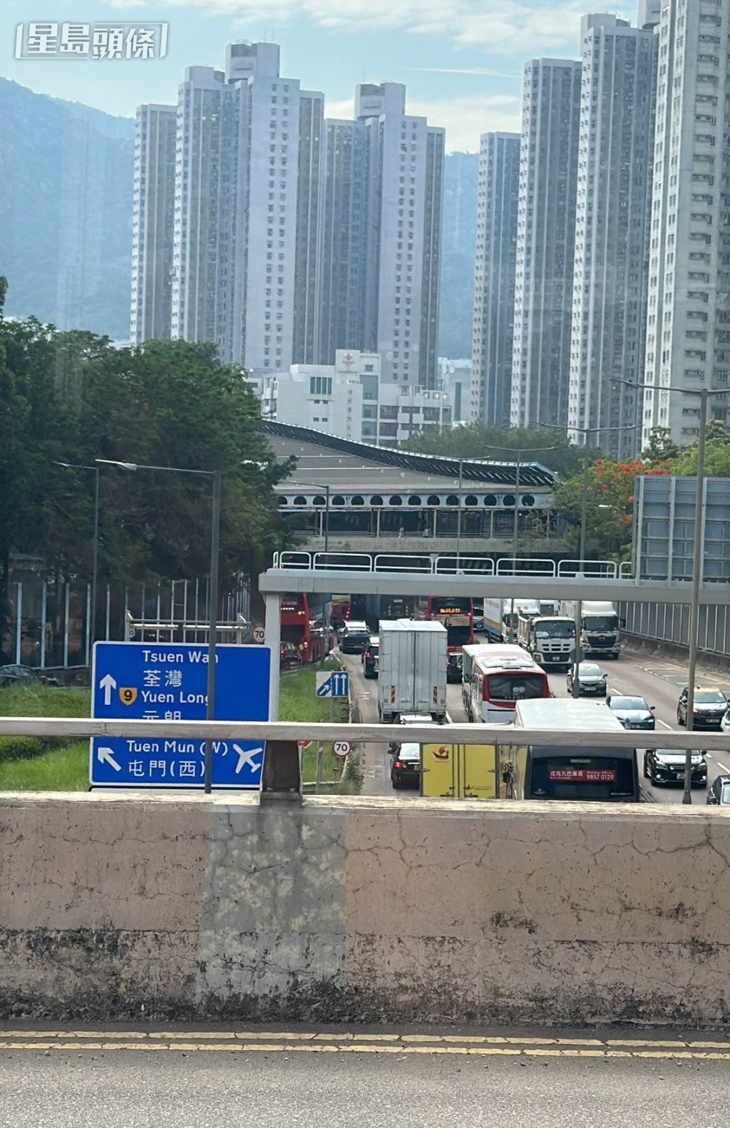 fb屯門公路塞車關注組圖片