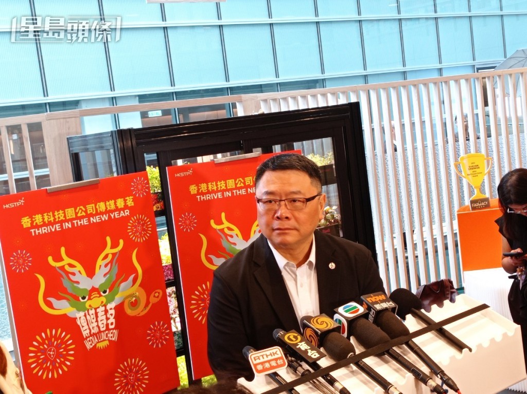 查毅超表示會「走出去、引進來」做好本地人才培養。 馮健文攝