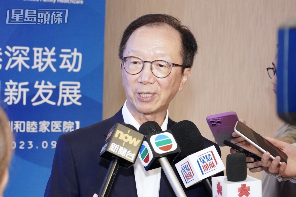 前财政司司长梁锦松。卢江球摄