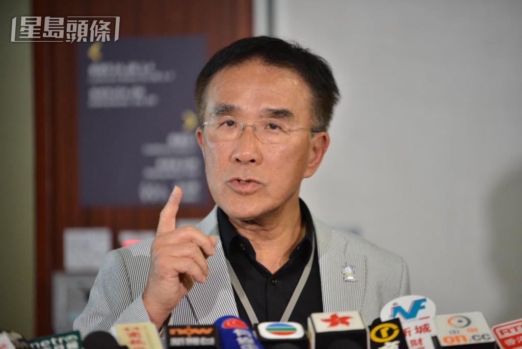 田北辰指港鐵作為半公營機構，應與零售業及市民共渡時艱。資料圖片