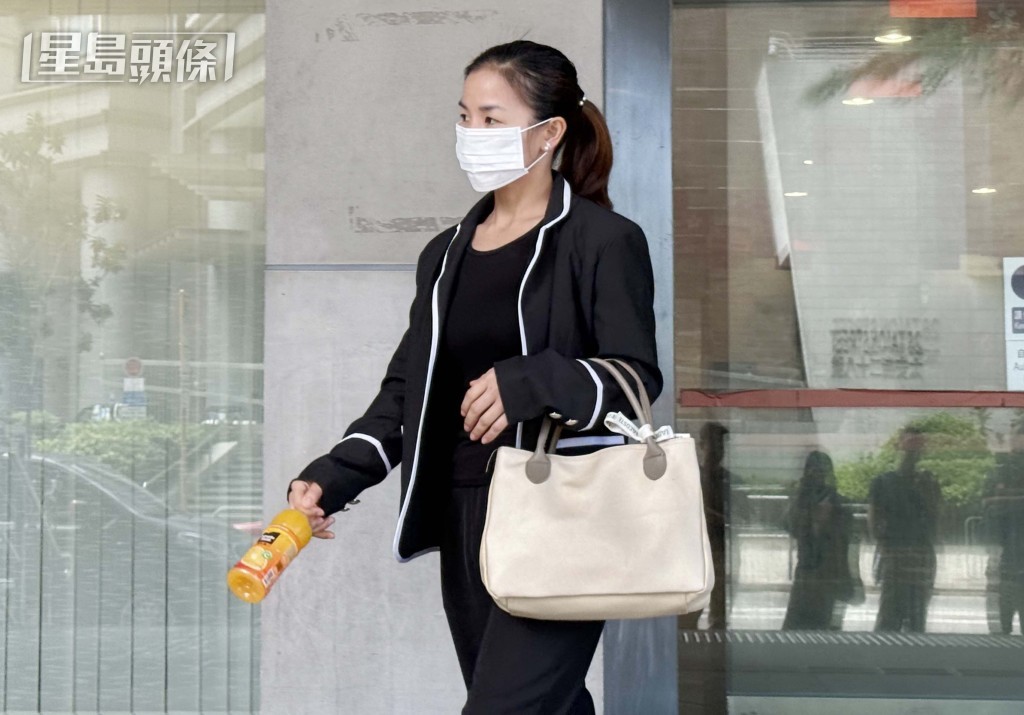 Judith Lucogan稱當日目睹被告用手箍李明慧頸項,但未看到有刀。黃巧兒攝 Judith Lucogan稱當日目睹被告用手箍李明慧頸項,但未看到有刀。黃巧兒攝