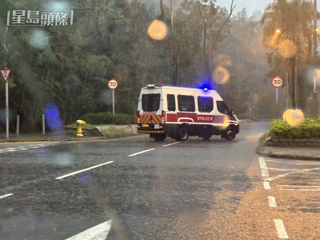 香港持續有大雨。劉漢權攝 香港持續有大雨。劉漢權攝