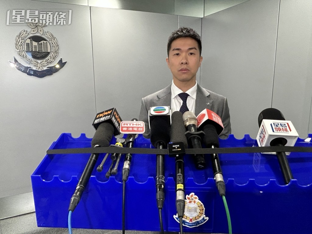 警方毒品調查科高級督察李俊岷。楊偉亨攝