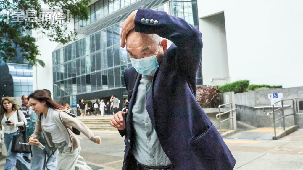 殷国强不认罪受审。何家豪摄
