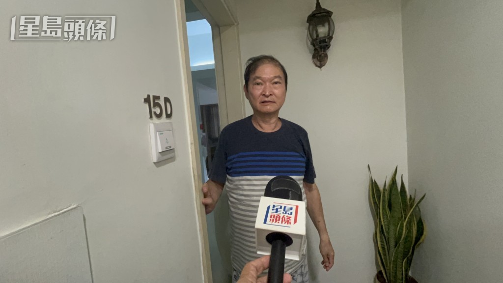 盧先生擔心大廈劏房較多,電力負荷出問題。 盧先生擔心大廈劏房較多,電力負荷出問題。