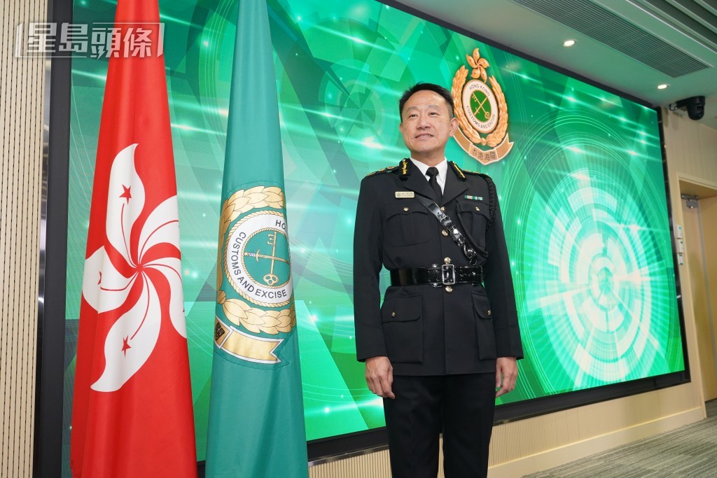 海关关长陈子达强调未来工作是“任重道远”。叶伟豪摄 海关关长陈子达强调未来工作是“任重道远”。叶伟豪摄