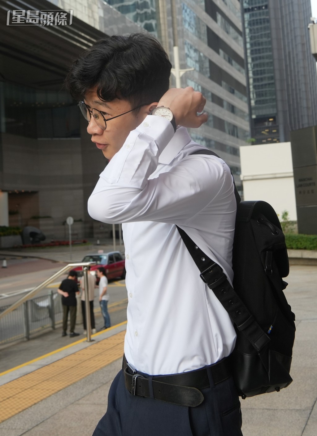 第三被告羅康淳。吳艷玲攝