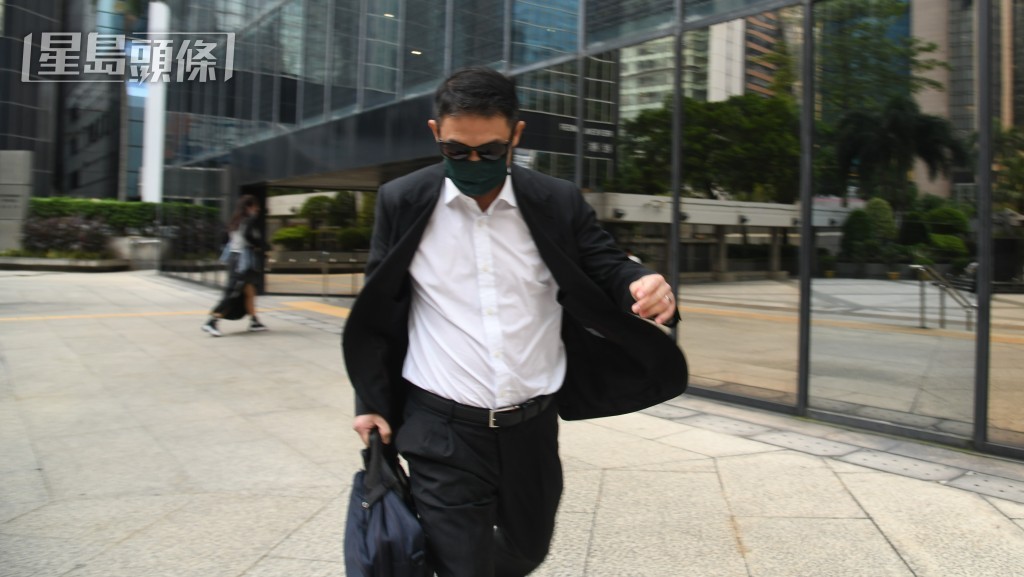 被告之一汪浩毅。何健勇攝 被告之一汪浩毅。何健勇攝