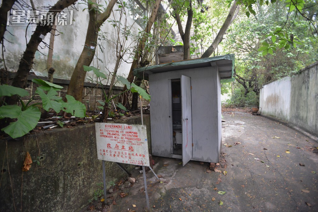 元朗屏山達德學校已荒廢多年。資料圖片