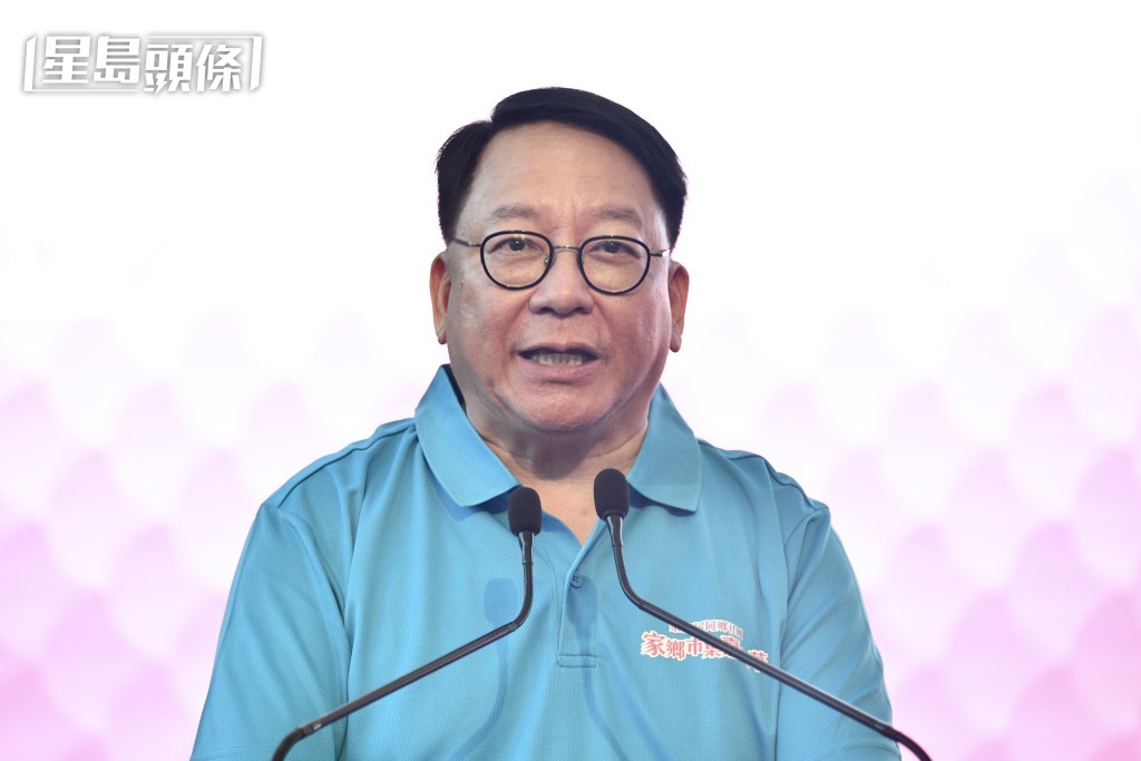 陳國指推動愛國主義教育需整個社會配合和參與。盧江球攝