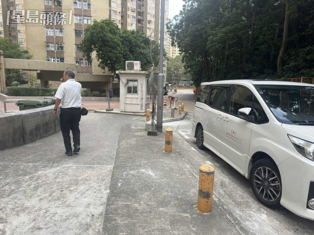 有保安員對事件三緘其口。梁國峰攝