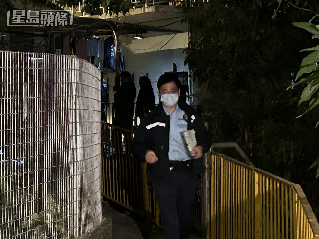 警方到場調查。曾志恒攝