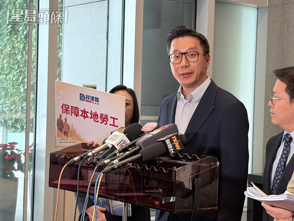 民建聯議員張培剛。 民建聯議員張培剛。