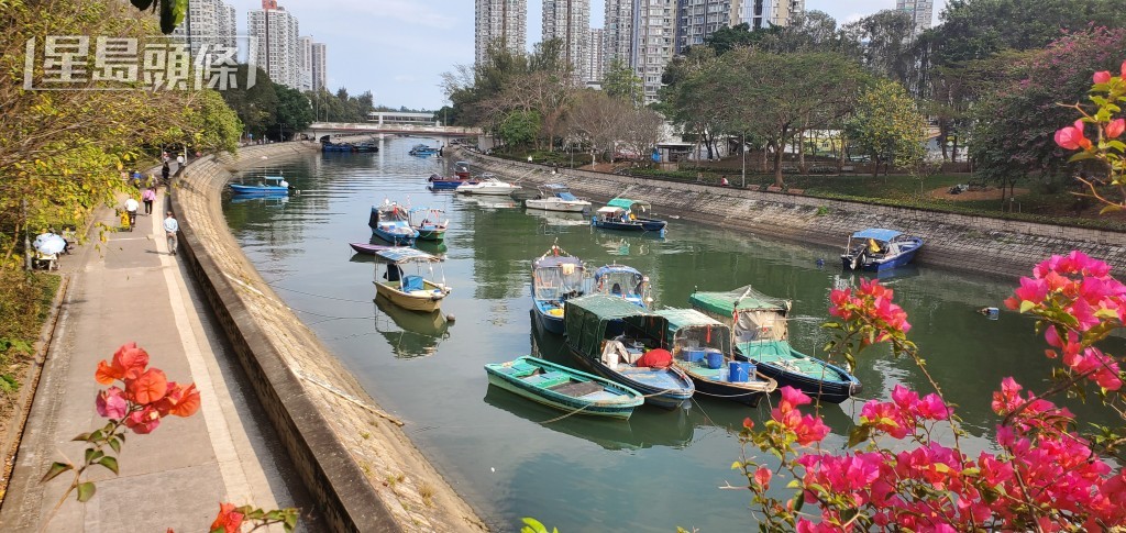 位於大埔的林村河。資料圖片