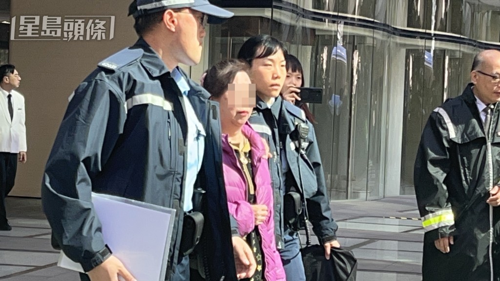 警方拘捕涉案內地婦。