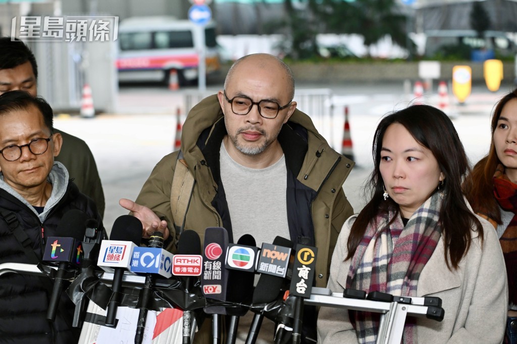 徐志盛質疑死因庭否定專家意見的根據。劉駿軒攝 徐志盛質疑死因庭否定專家意見的根據。劉駿軒攝